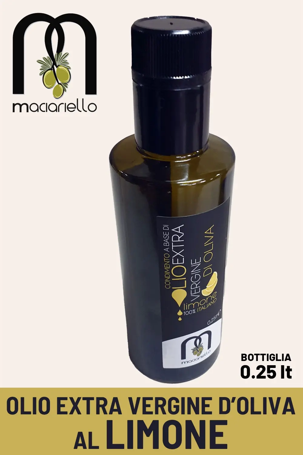 Condimento a base di Olio EVO al Limone - Frantoio Maciariello