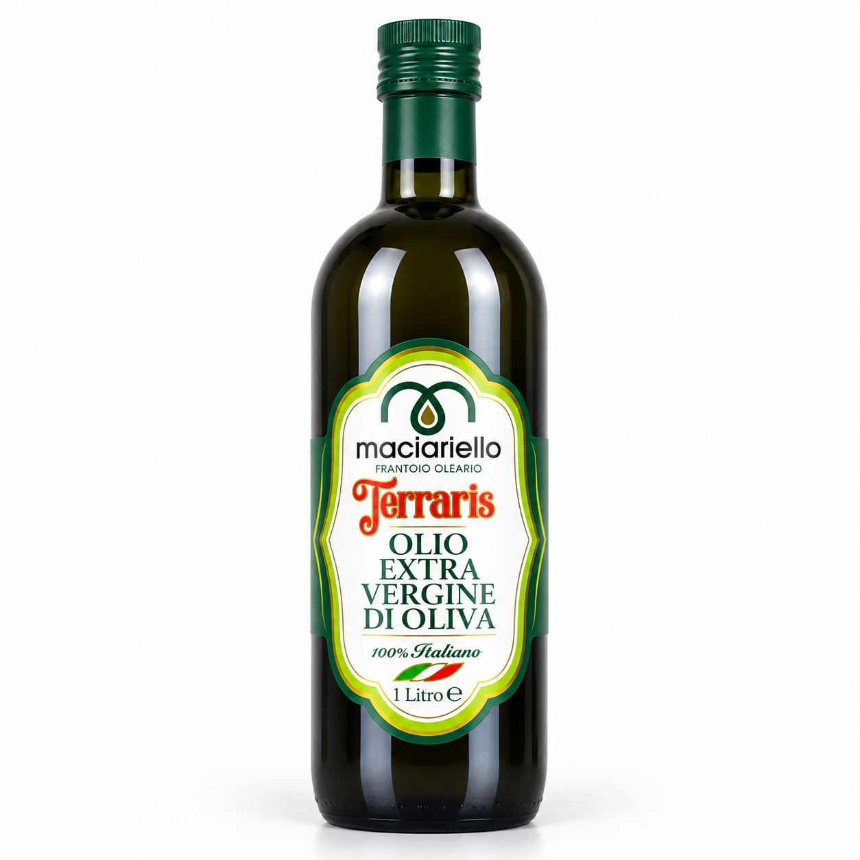 Terraris – Olio 100% italiano 1 litro - 1 CARTONE da 6 pz
